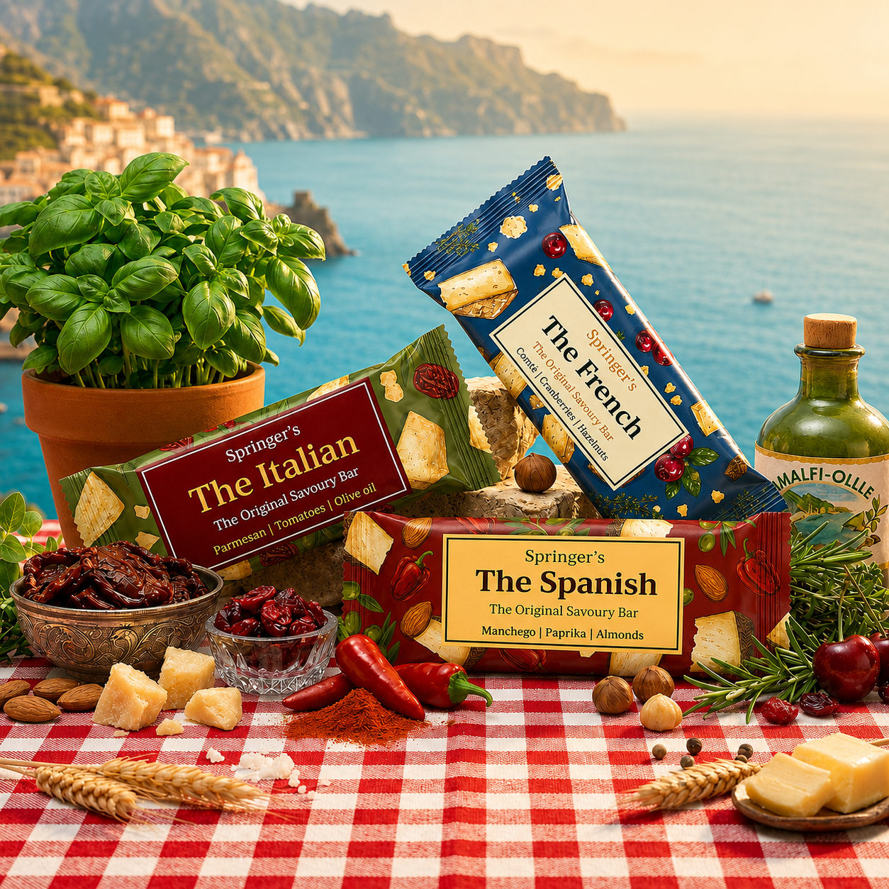 Springer's launch flavours on a Mediterranean table